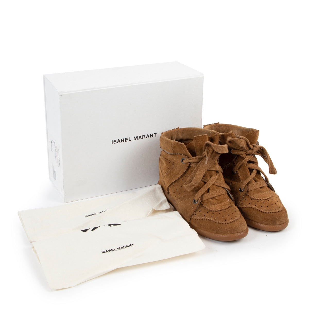 Buy an authentic pair of second hand Isabel Marant Bobby sneakers size 40 at Labellov