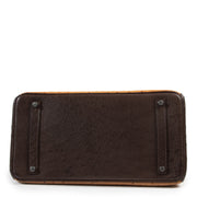 We specialise in the resale of highly exclusive Hermès Birkin 35 Tricolore Autruche Doublure Chevre Pigmente PHW