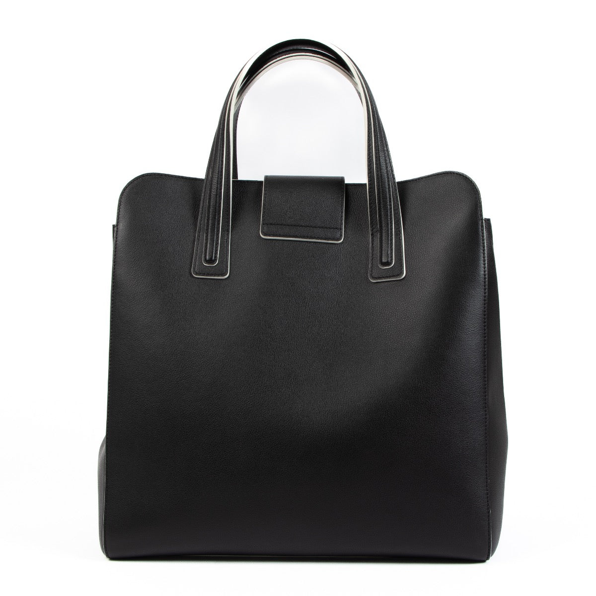 Shop safe online at Labellov in Antwerp this 100% authentic second hand Delvaux Rodeo Bicolor Simplissime Tote