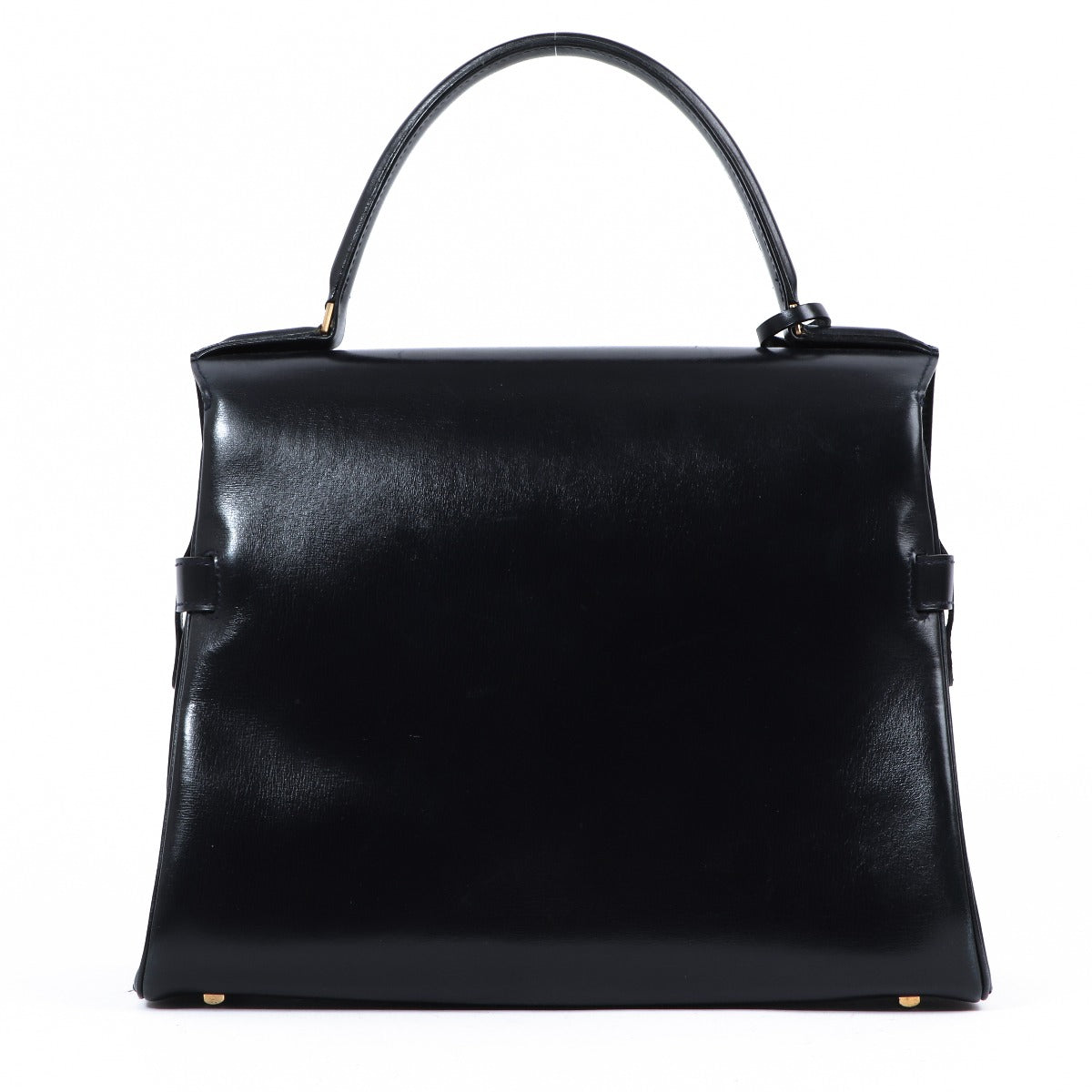 Delvaux Tempête MM Cuir Box Vintage Bleu Marine