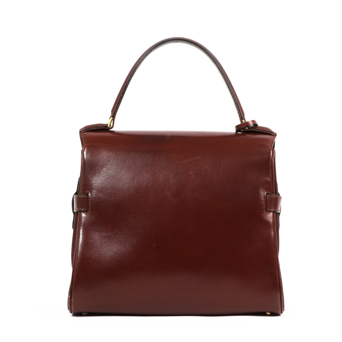 Delvaux Tempête PM Vintage Chestnut Box Calf