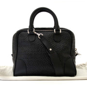 authentique Loewe Black Bolso Amazona Medium Anagram sacoche en vendre sur labellov