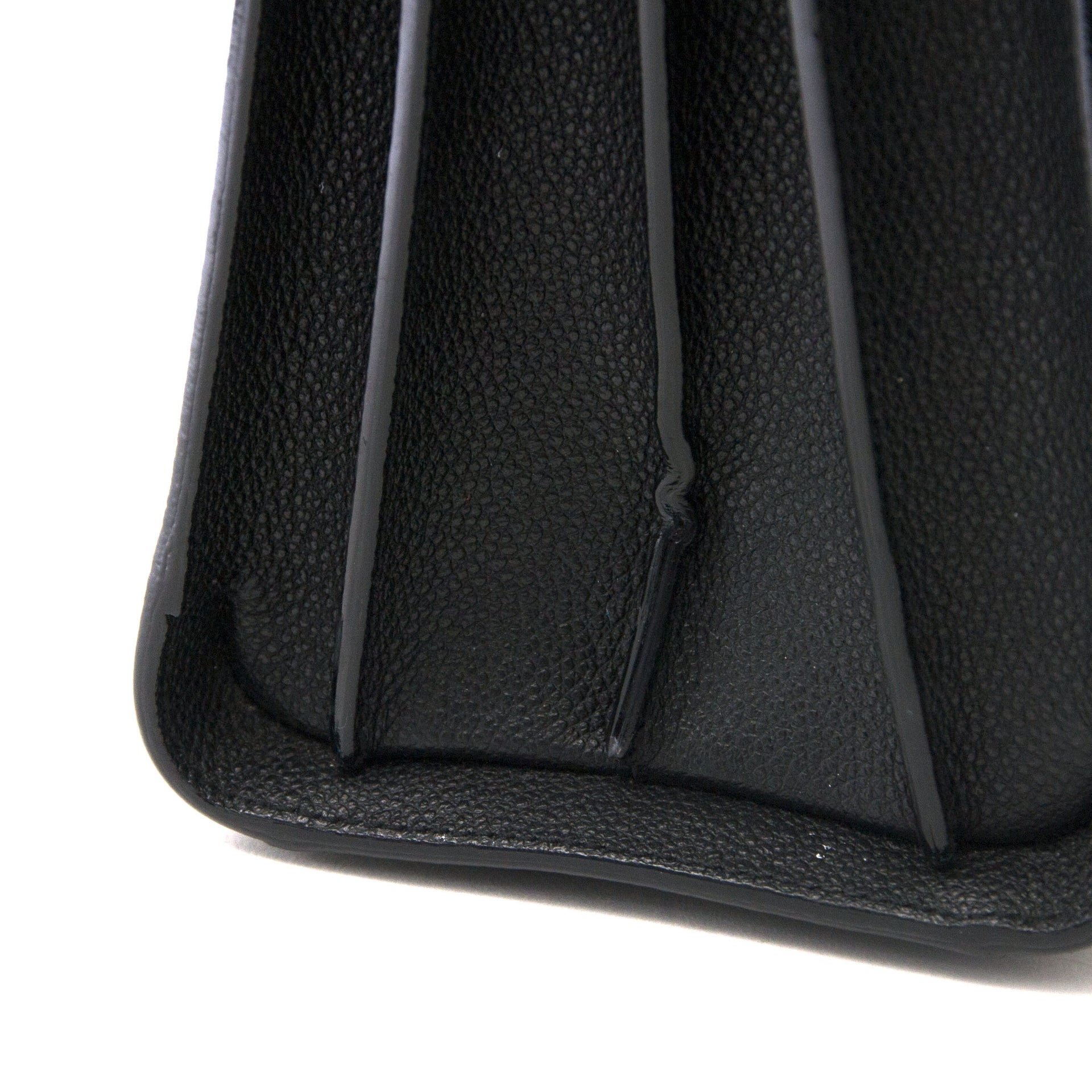 Saint Laurent Black Sac de Jour Baby Grained Leather Top Handle Bag