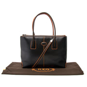 Tod's schoudertas zwart orange nu online bij labellov.com tegen de beste prijs