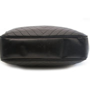 shop safe online secondhand Chanel Vintage Black Cheveron Shoulderbag