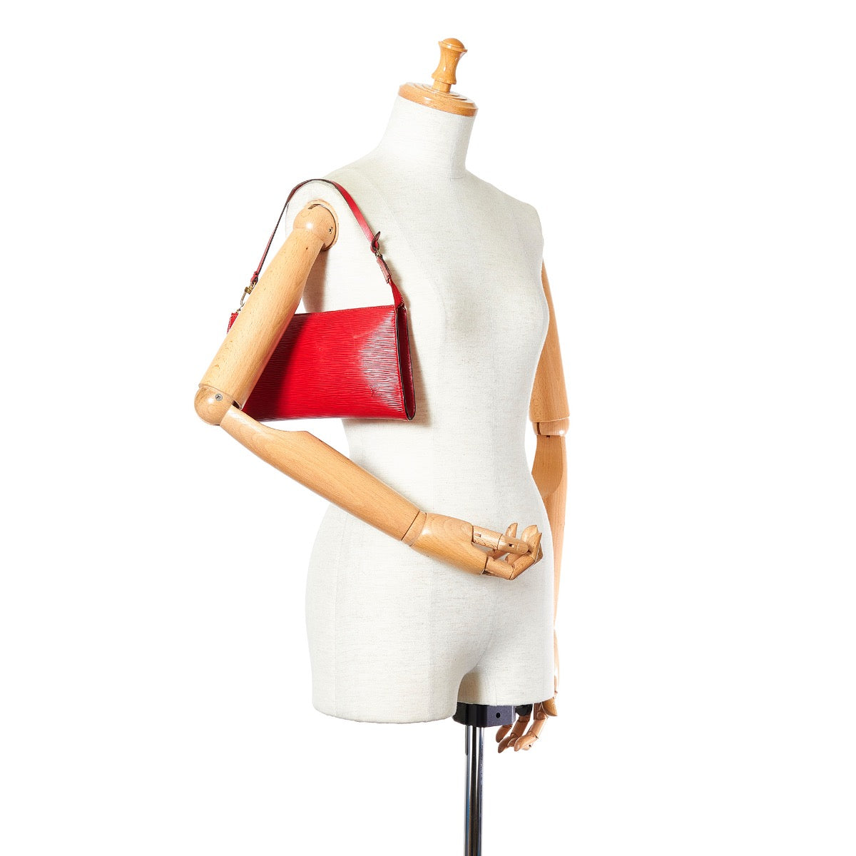 Louis Vuitton Red Epi Leather Pochette Accessoires