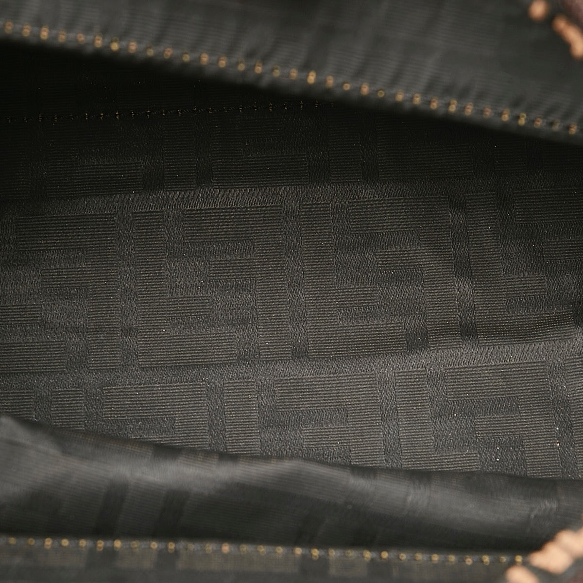 Buy online an authentic second hand Fendi Zucca Canvas Top Handle Bag in good condition at Labellov in Antwerp.