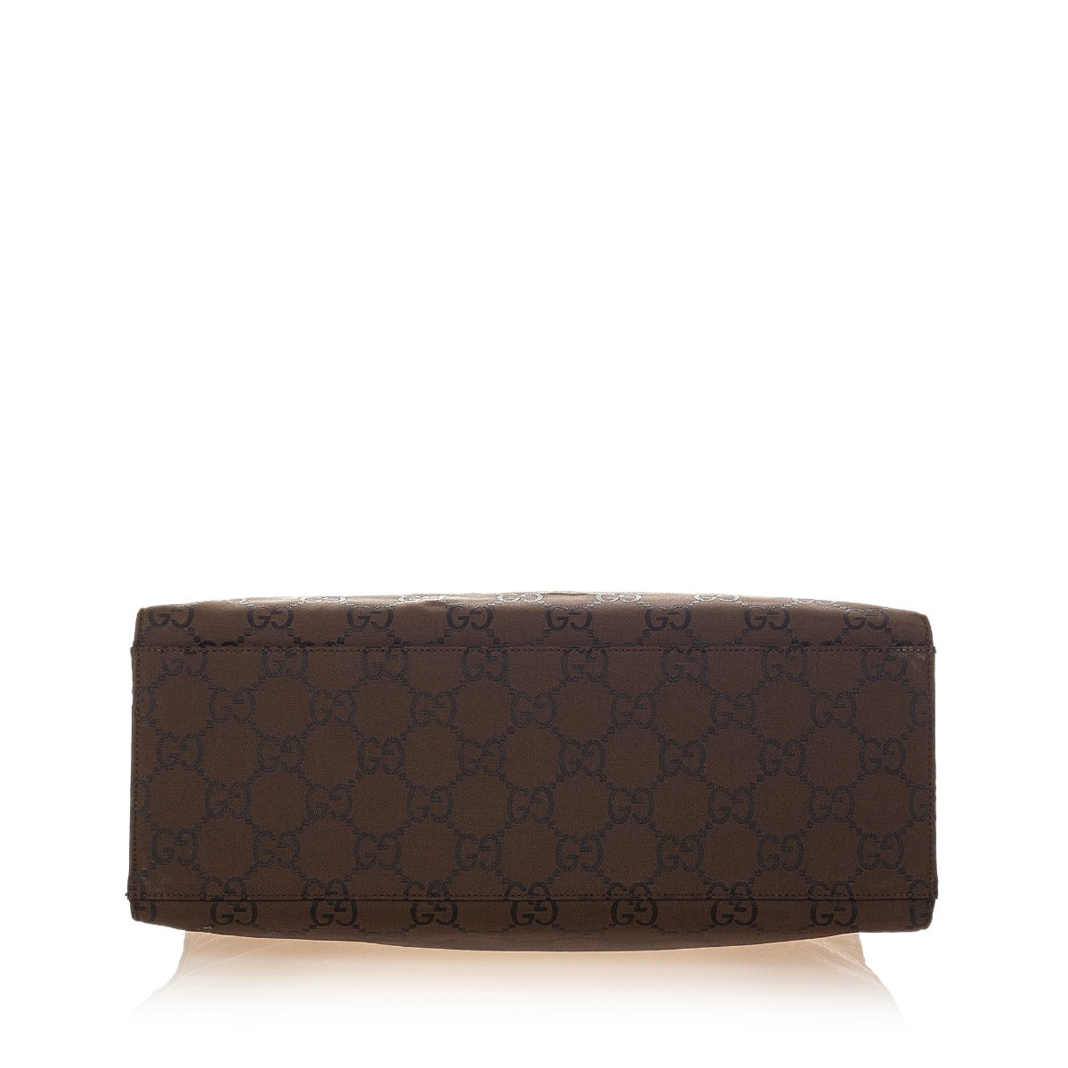 Gucci Bamboo GG Canvas Zwarte Tote Bag
