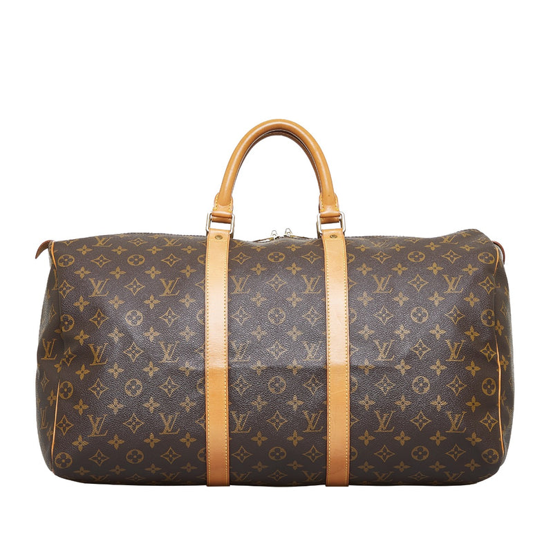 **nog niet online** Louis Vuitton Monogram Keepall 50 Reistas
