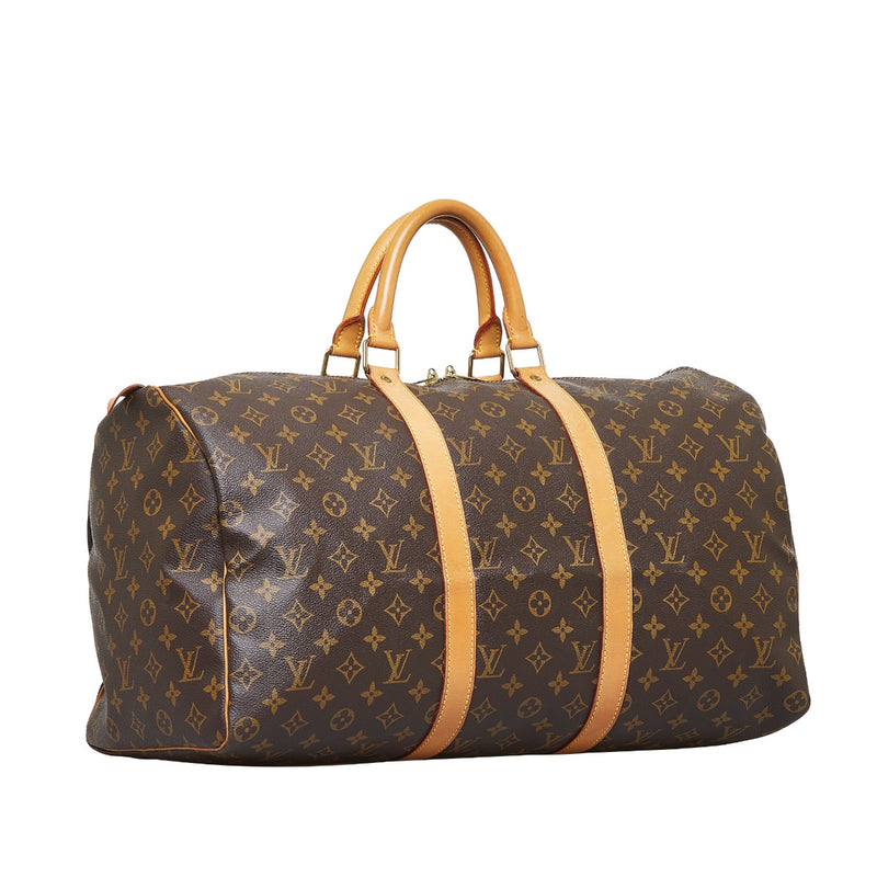 **nog niet online** Louis Vuitton Monogram Keepall 50 Reistas