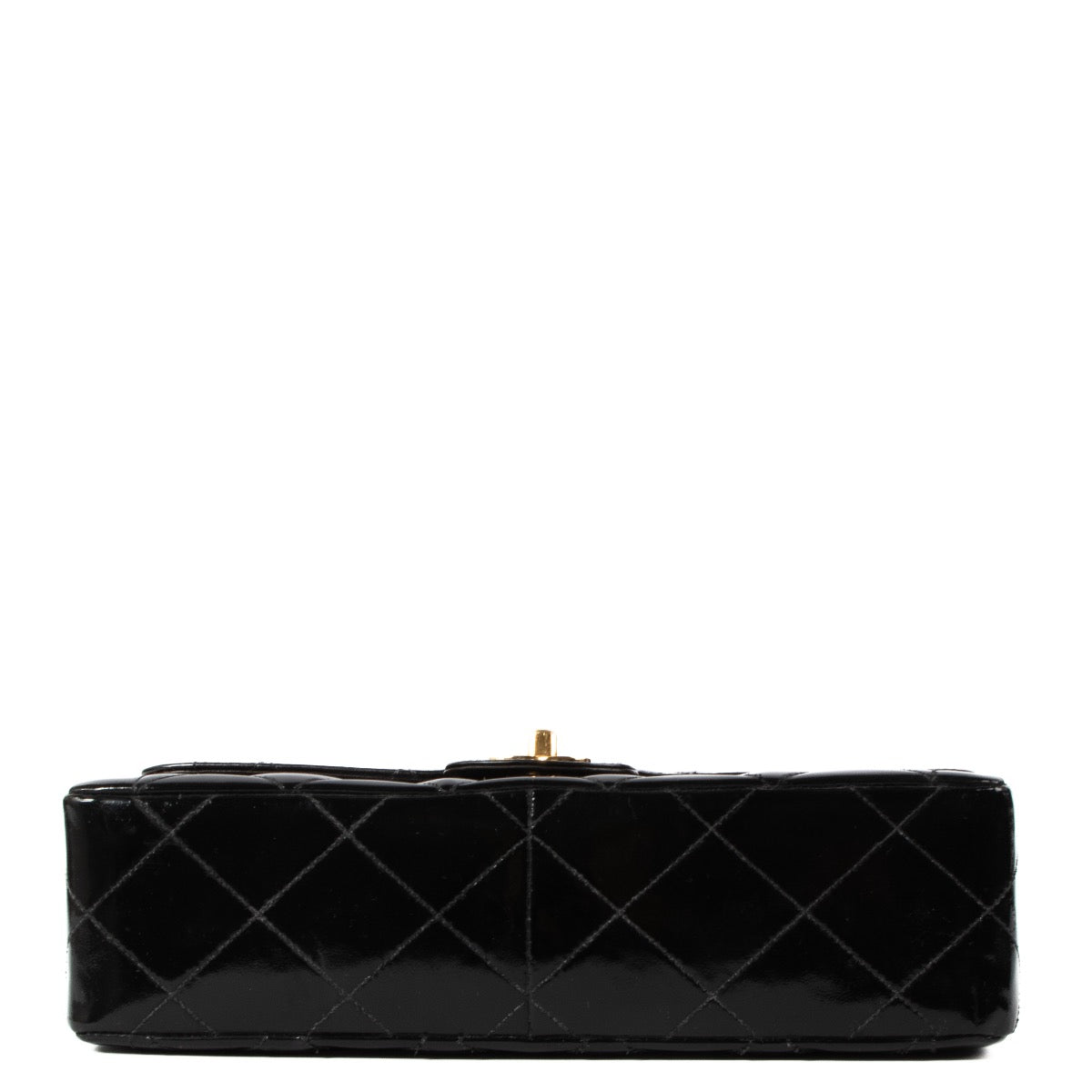 shop 100% authentic second hand Chanel Black Patent Flap Bag on Labellov.com