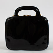 Shop 100% authentic second hand Chanel Black Patent Vintage Vanity Case on Labellov.com