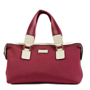 Shop safe online at Labellov in Antwerp, brussels and knokke this 100% authentic second hand Gucci Pink Nylon Small Tote Bag