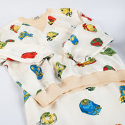 Shop 100% authentic second hand Hermès Hat Print Silk Top/Skirt Set on Labellov.com