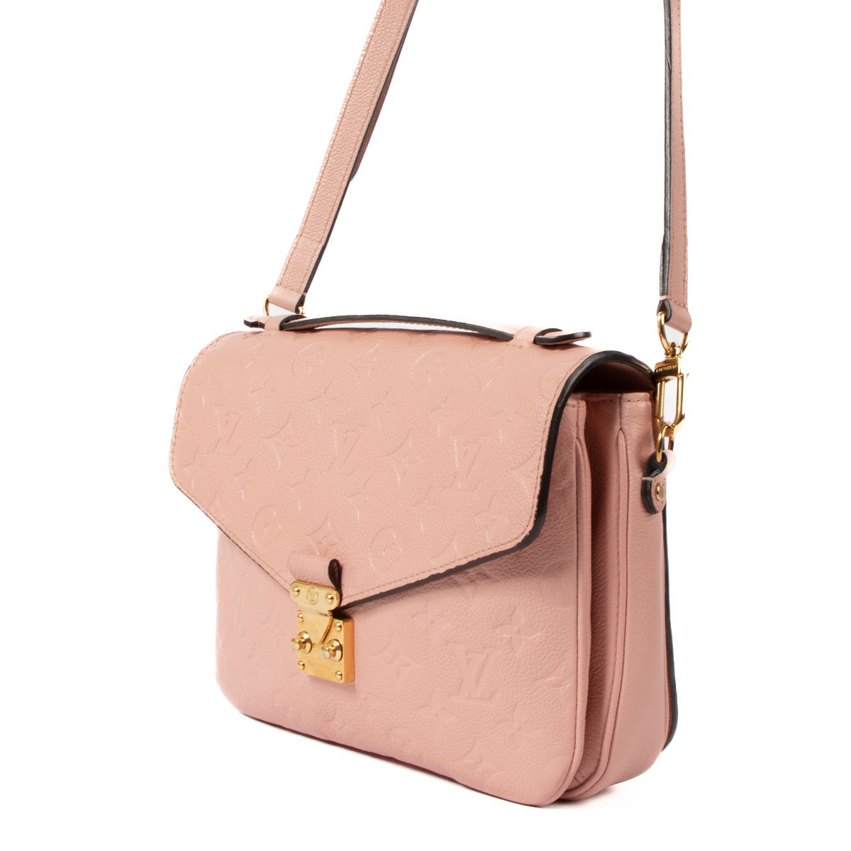 shop 100% authentic second hand Louis Vuitton Pink Monogram Empreinte Pochette Métis on Labellov.com