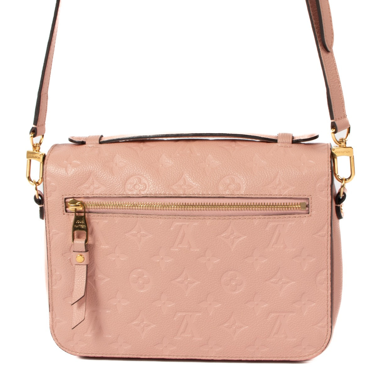 shop 100% authentic second hand Louis Vuitton Pink Monogram Empreinte Pochette Métis on Labellov.com