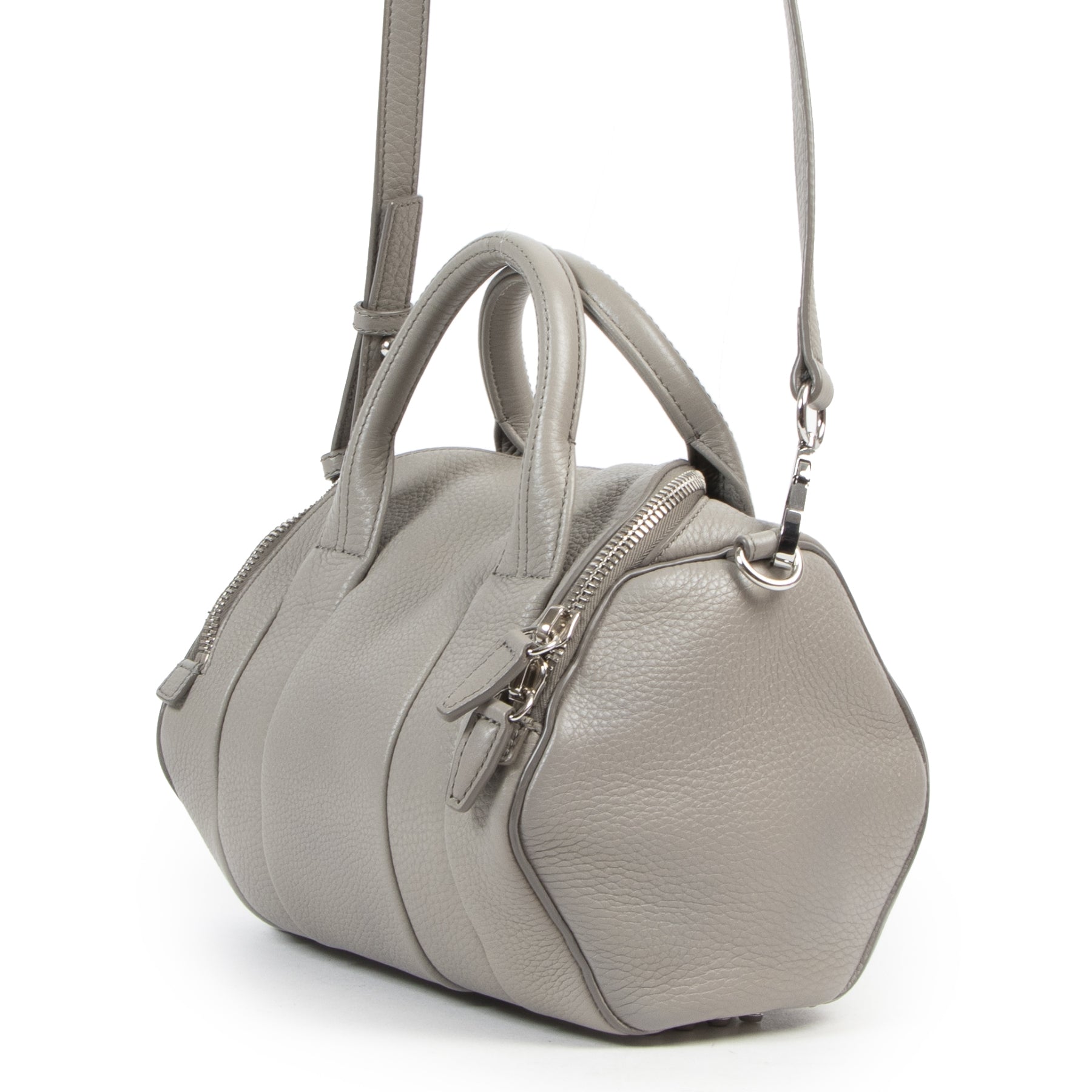 Alexander Wang Oyster Grey Mini Rockie Bag