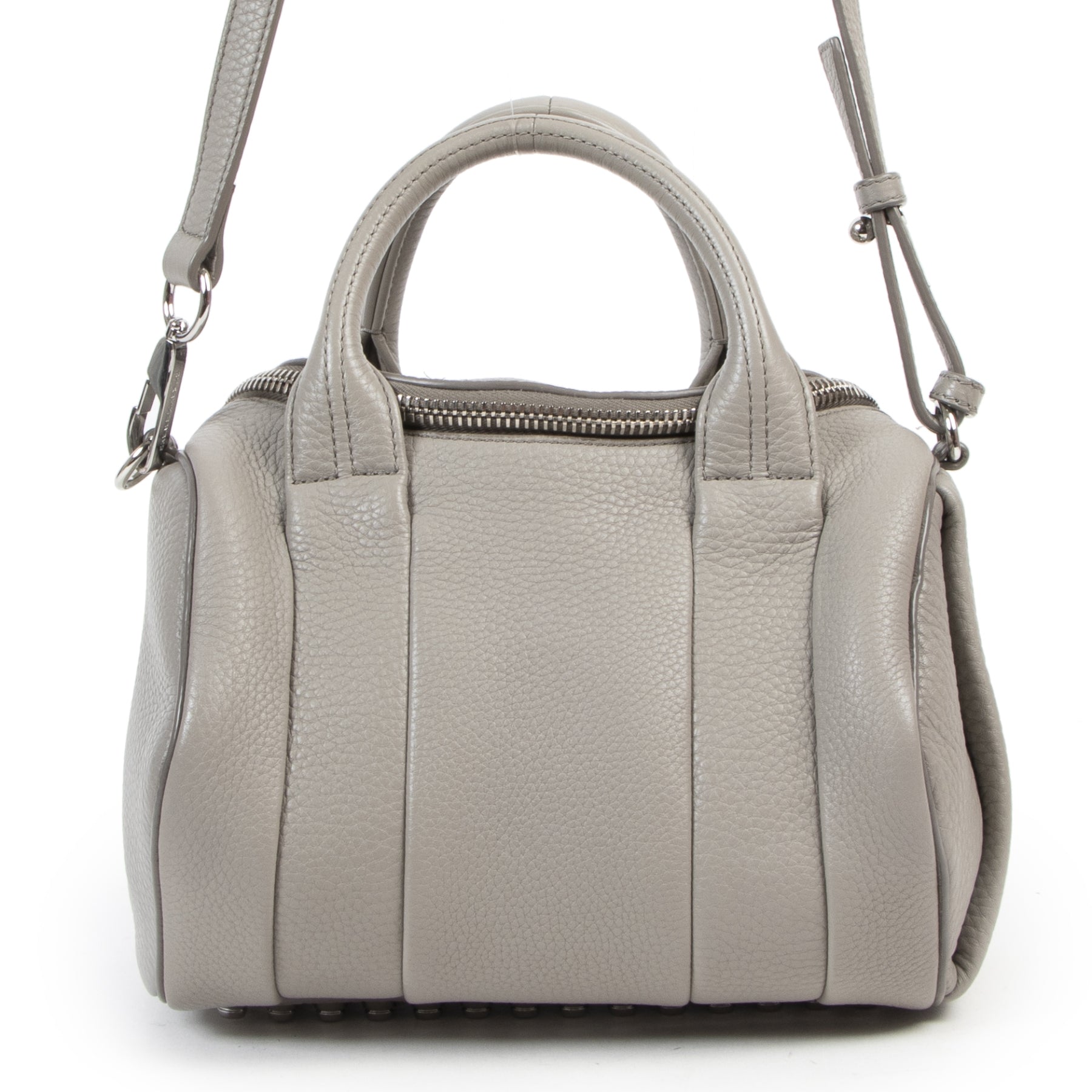 shop online tegen de beste prijs Alexander Wang Oyster Grey Mini Rockie Bag