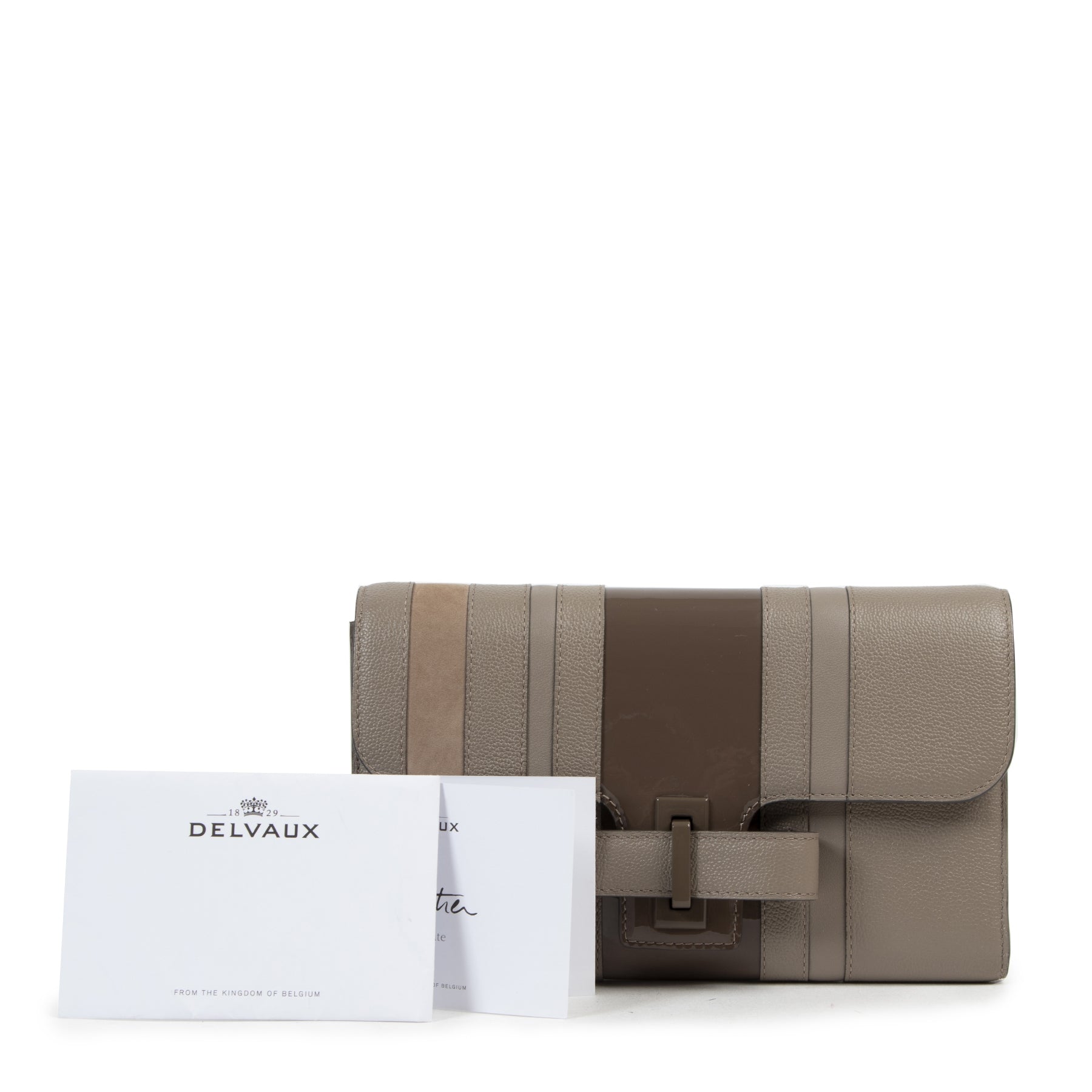 We buy and sell your authentic designer Delvaux Simplissime Travel Wallet Shades Camaïeux