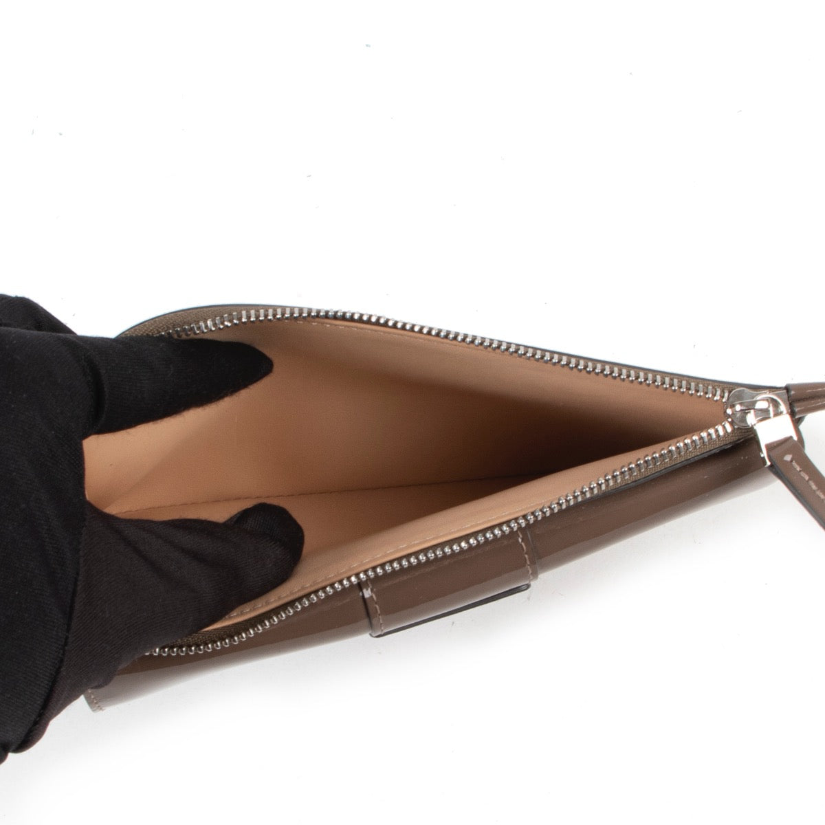 skip the waiting list shop safe online Delvaux Vernis Presse Clutch