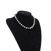 Authentic secondhand Bulgari Grey Pearl Necklace designer accessories fashion luxury vintage webshop safe secure online shopping