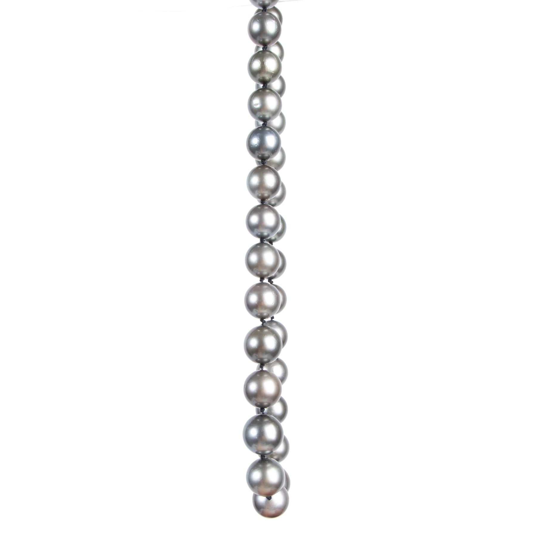 Authentieke Tweedehands Bulgari Grey Pearl Necklace designer tassen met juiste prijs bij Labellov vintage webshop juiste prijs veilig online shoppen