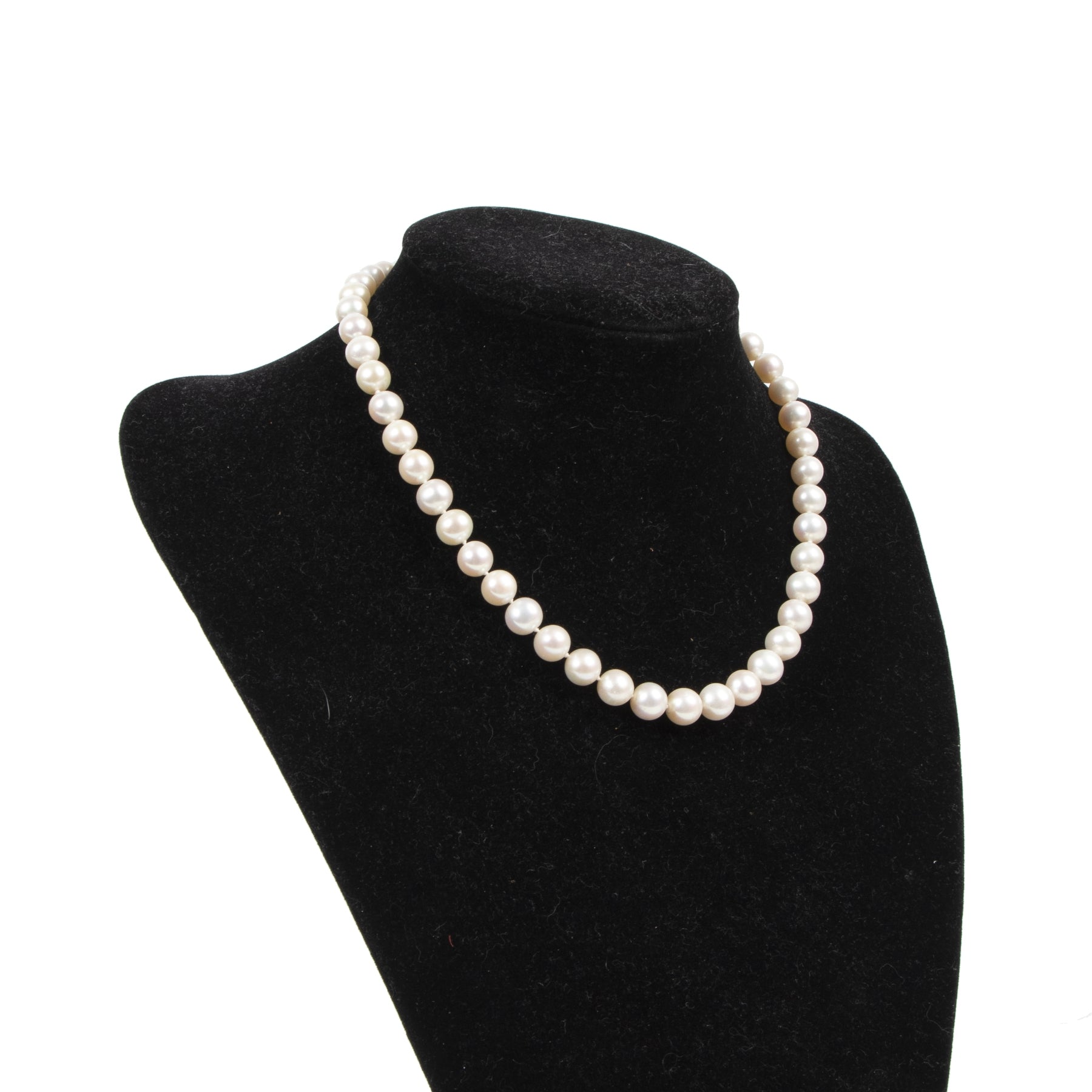 Authentieke Tweedehands Bulgari White Pearl Necklace juiste prijs veilig online shoppen luxe merken webshop winkelen Antwerpen België mode fashion