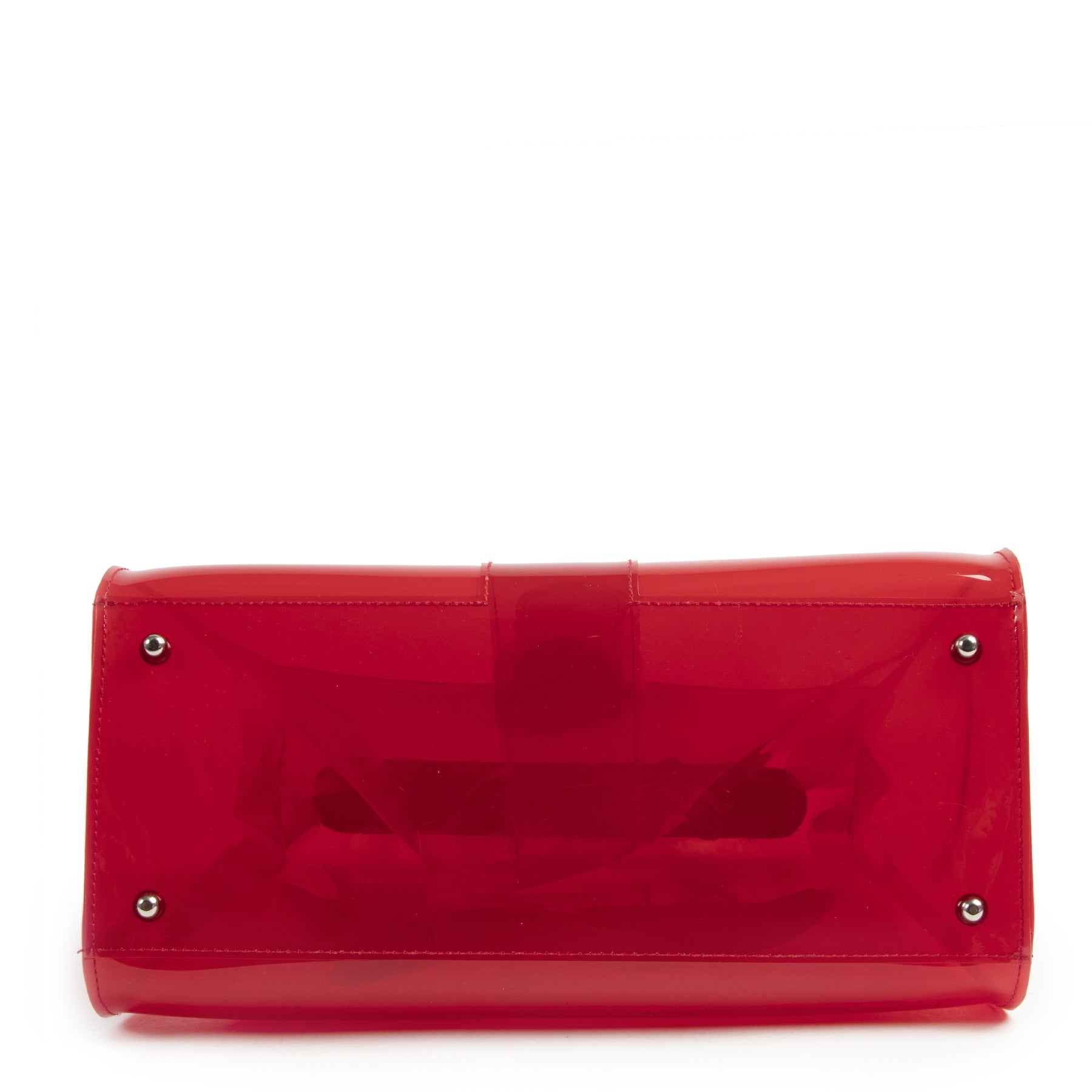 Sac Delvaux Le Chaperon Rouge Vinyle Brillant