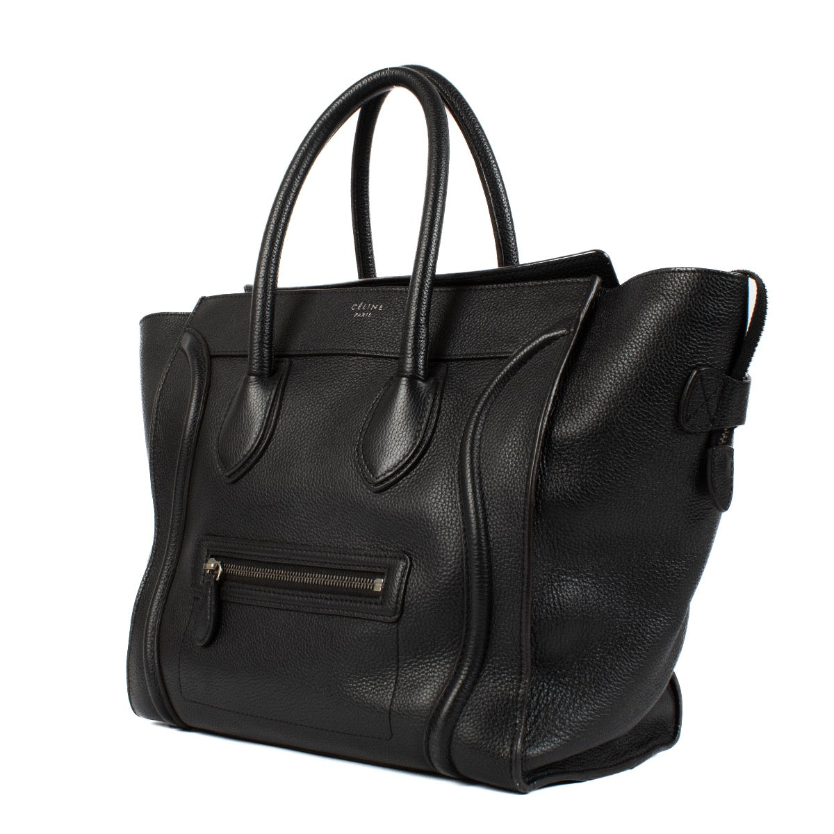shop 100% authentic second hand Celine Black Leather Mini Luggage Bag on Labellov.com