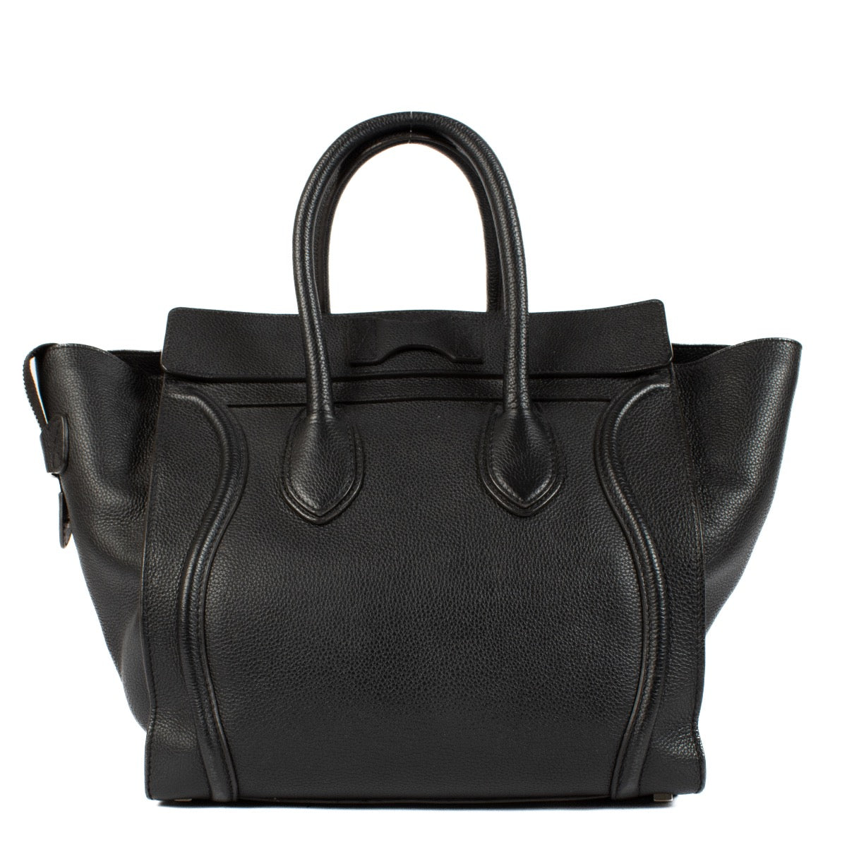 shop 100% authentic second hand Celine Black Leather Mini Luggage Bag on Labellov.com