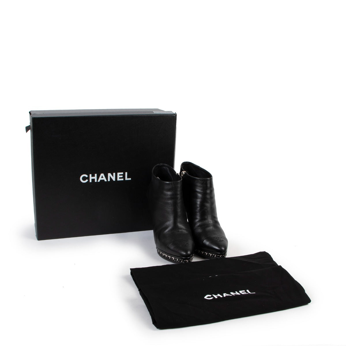 Designer Chanel Ankle Boots at Labellov for the best price.