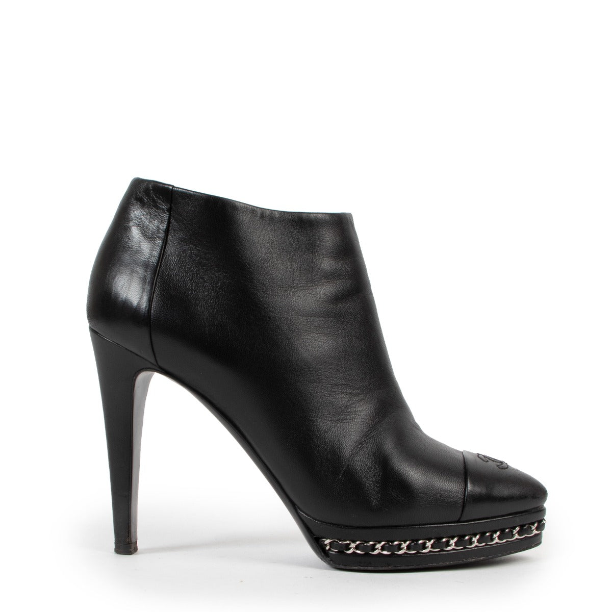 Designer Chanel Ankle Boots at Labellov for the best price.
