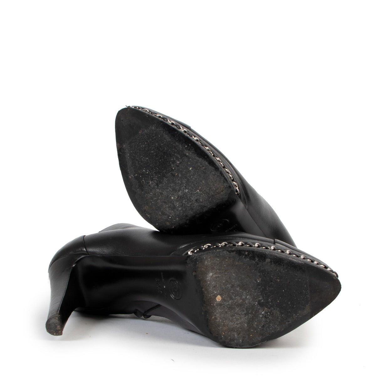 Designer Chanel Ankle Boots at Labellov for the best price.