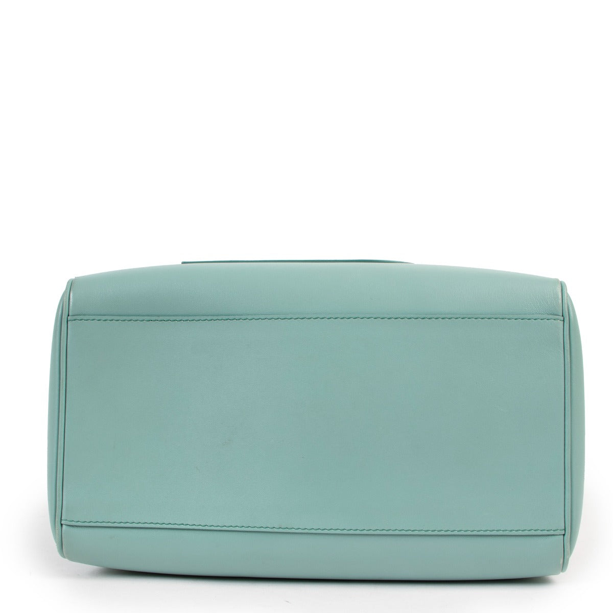 Shop authentic second hand exclusive Delvaux Spring/Summer 2014 Limited Edition Louise Boston PM Allure Bicolore Handbag at Labellov.
