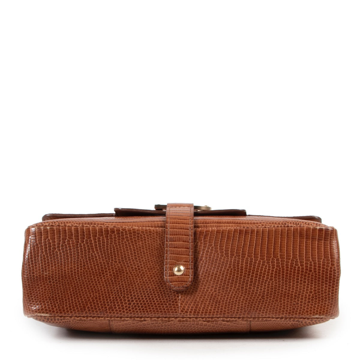 Delvaux Cognac Leather Shoulder Bag in very good condition and quality on LAbellov Luxury vintage designer site