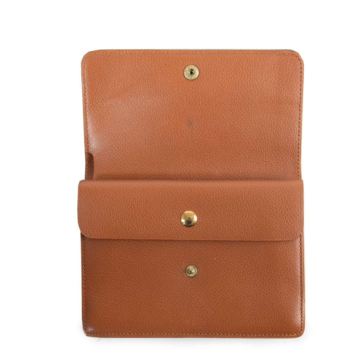 Delvaux Cognac Wallet