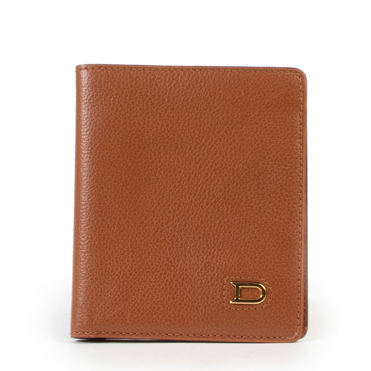 Delvaux Wallet Cognac