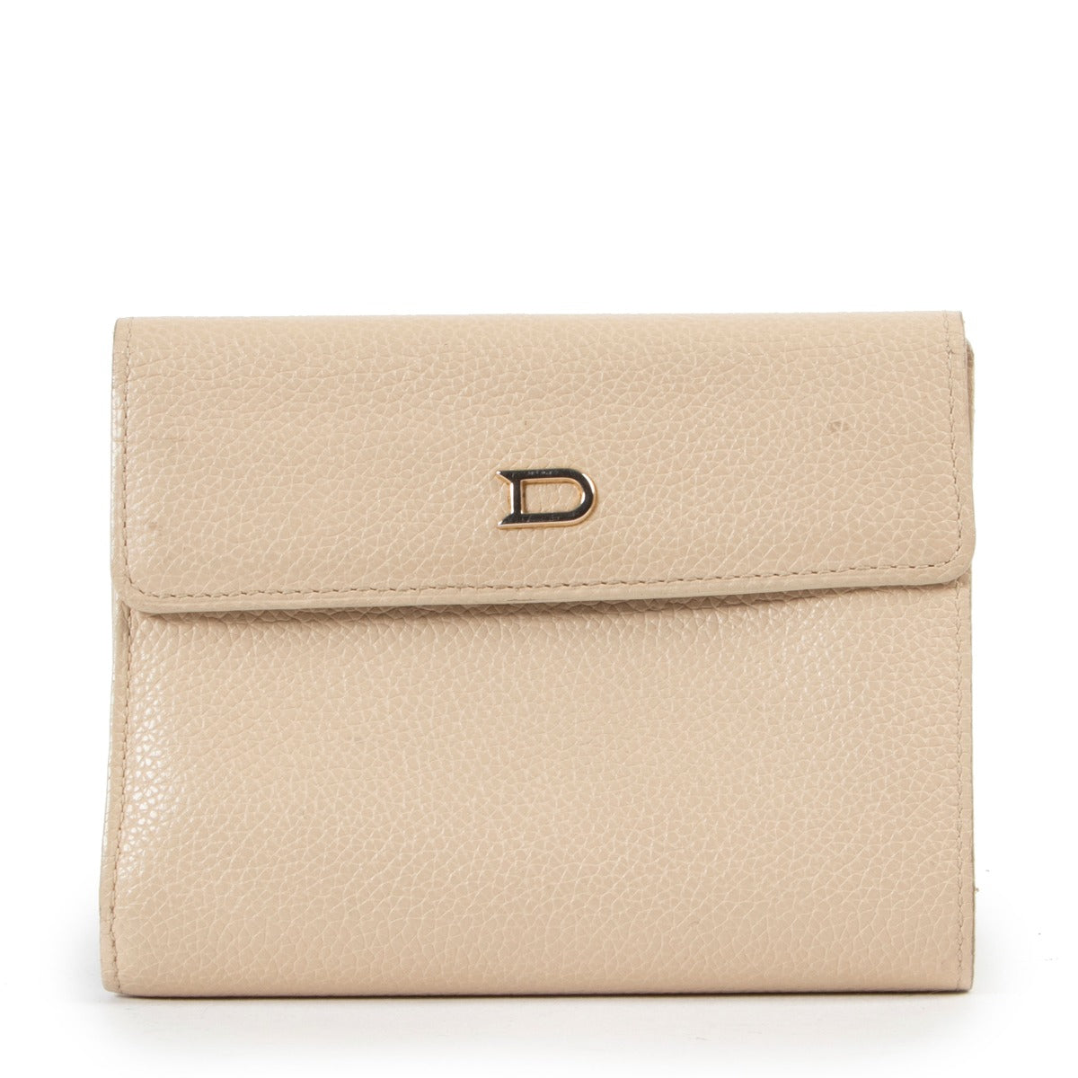 Delvaux Wallet Crème
