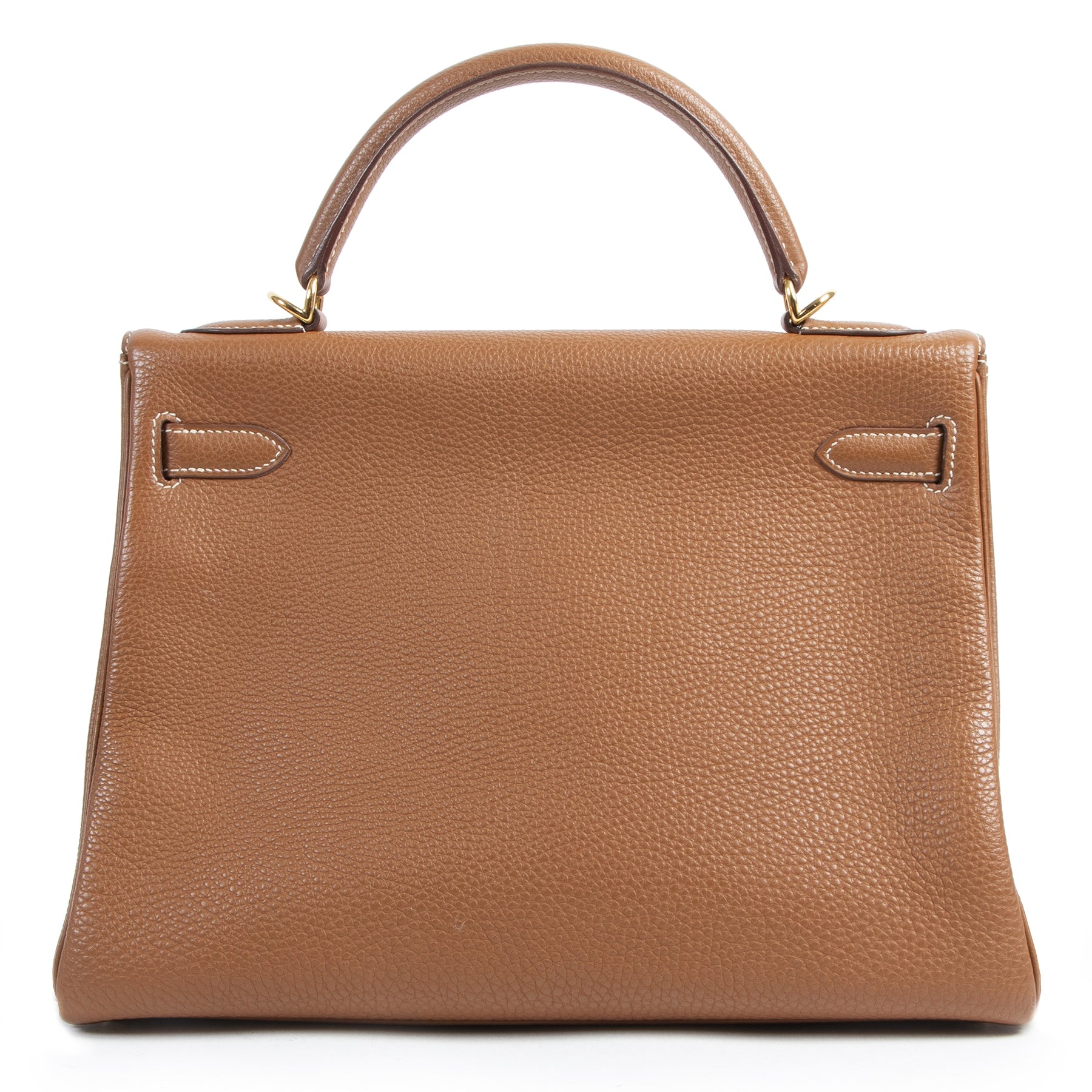 Hermès Kelly 32 Gold Togo GHW pour le meilleur prix chez Labellov à Anvers Belgique