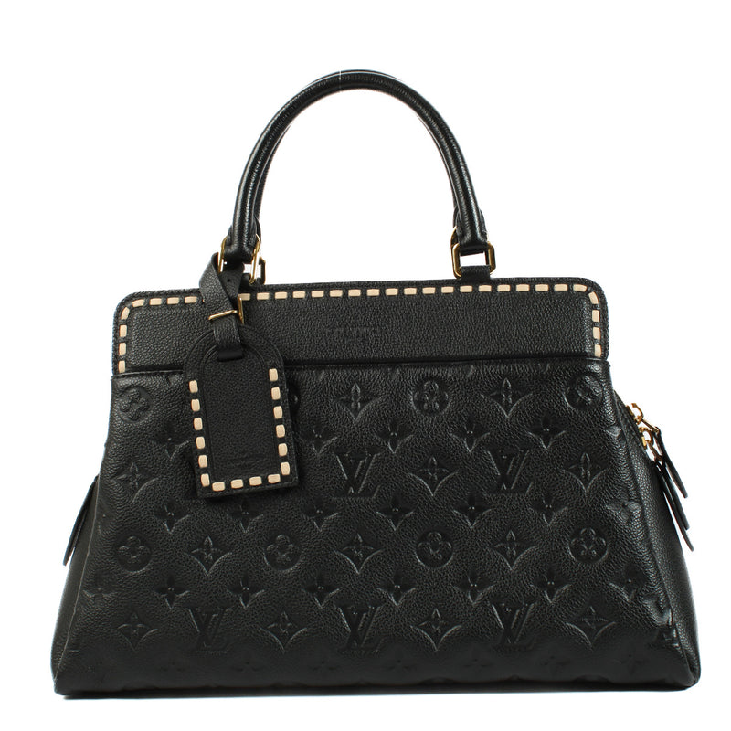 Louis Vuitton Black Monogram Empreinte Vosges MM aan de beste prijs bij Labellov tweedehands luxe in Antwerpen en Knokke. Koop en verkoop steeds aan de beste prijs.