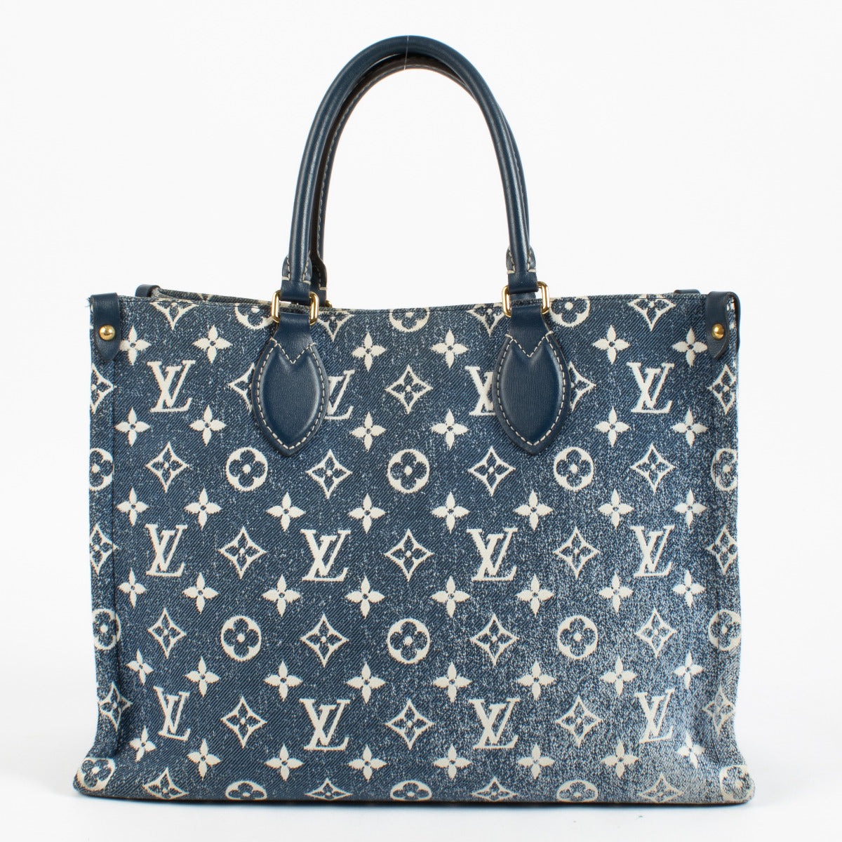 Louis Vuitton Denim OnTheGo MM Shoulder Bag