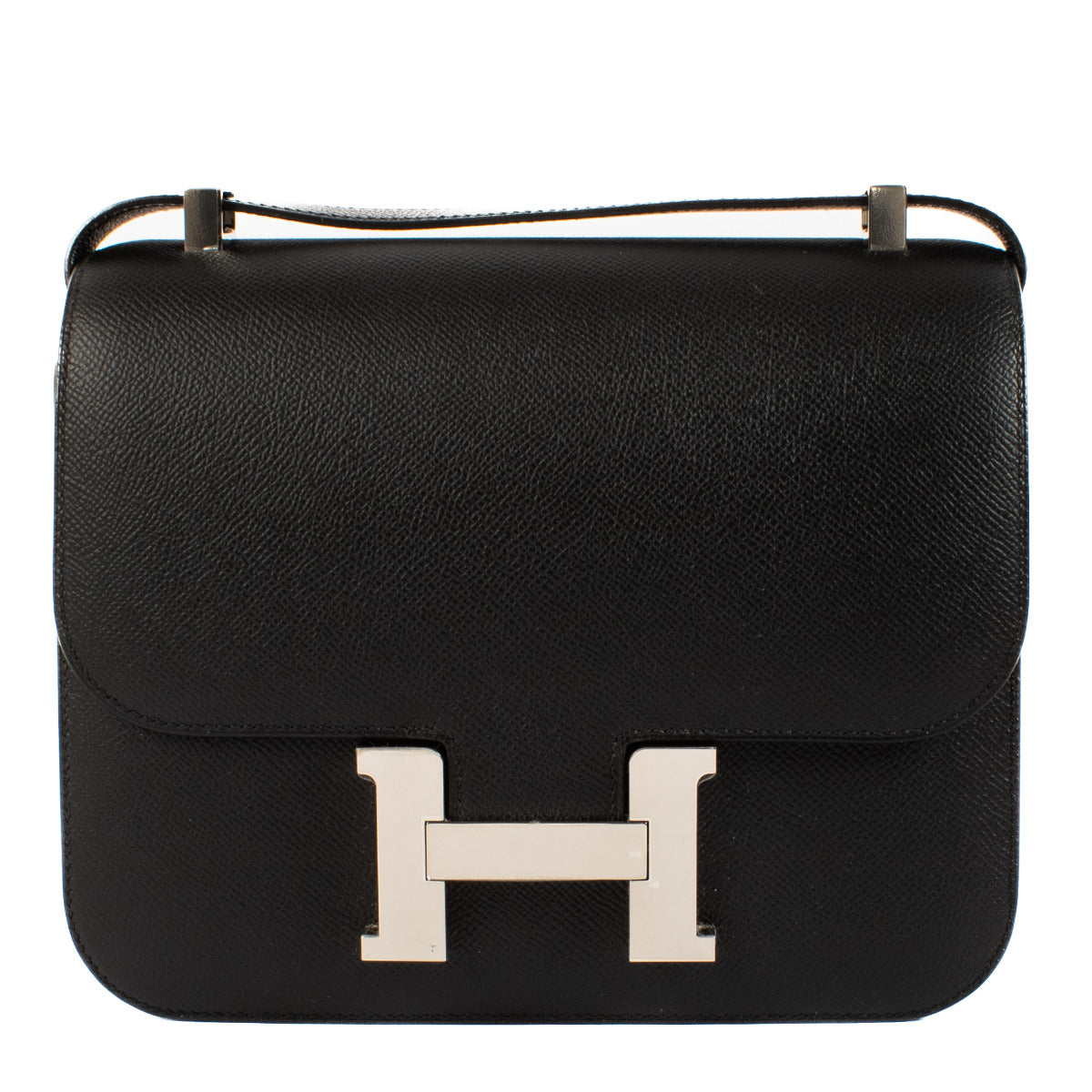 Hermès Black Constance III 24 Veau Epsom PHW