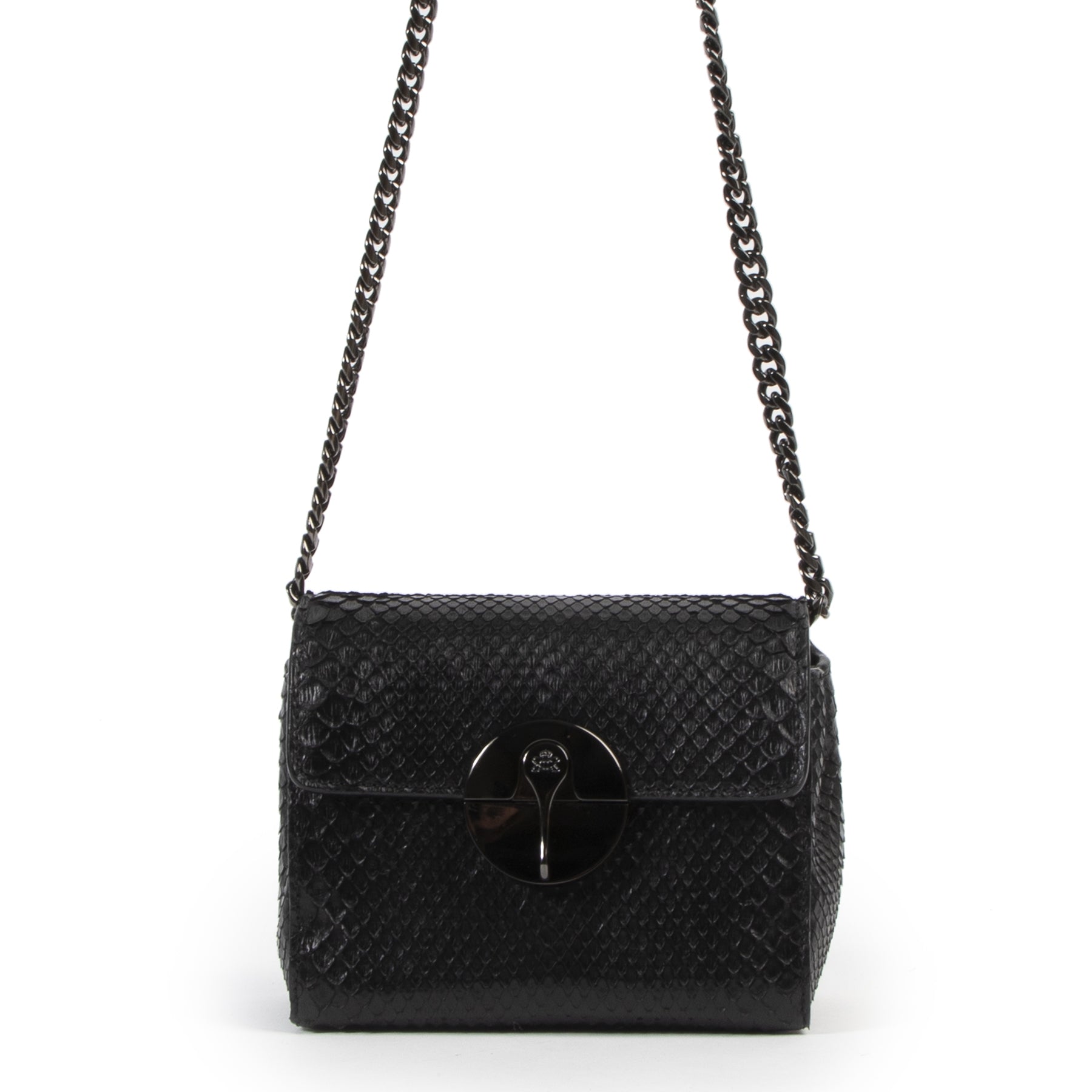 Lebeau-Courally La Duchesse Python Black