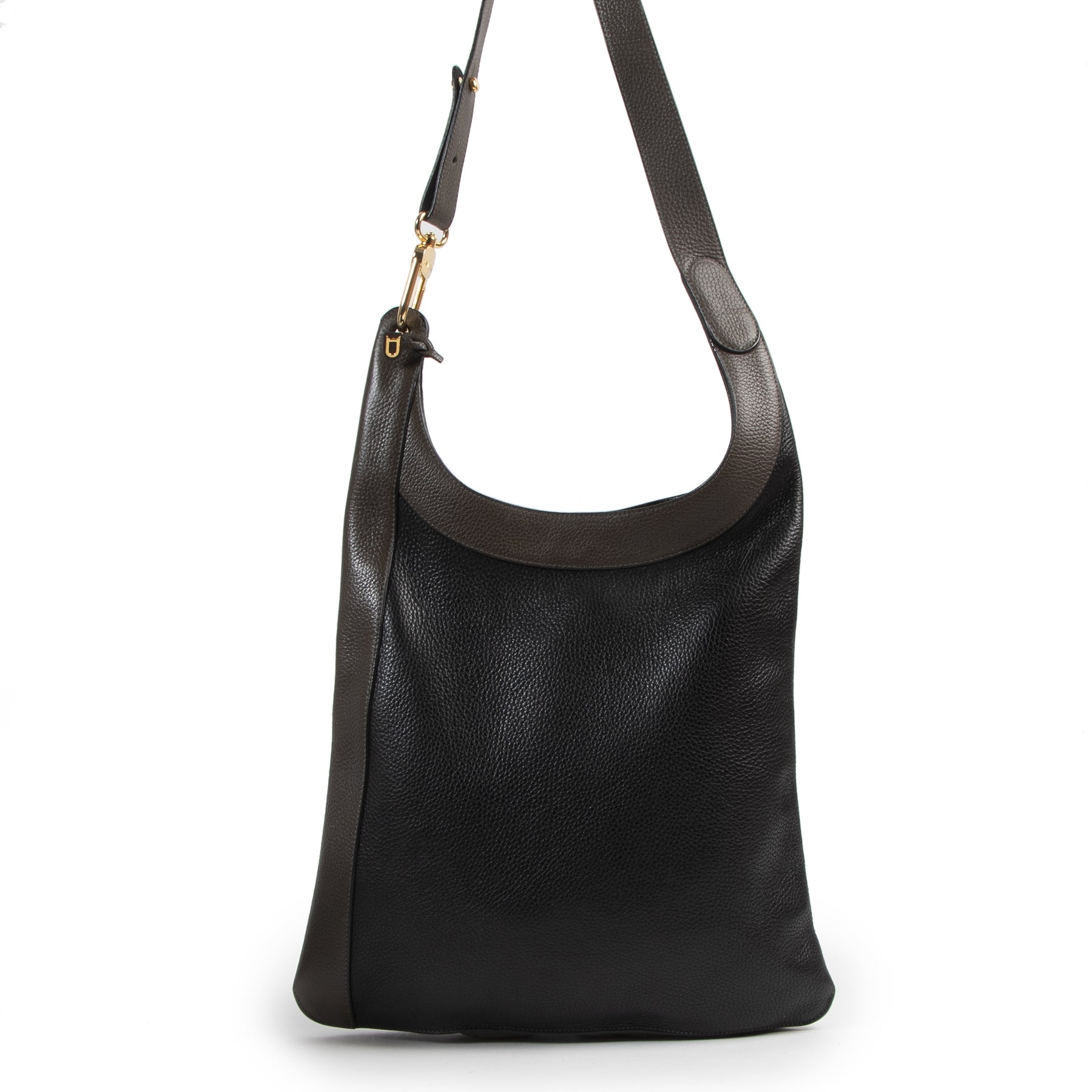 Koop en verkoop uw authentieke designer Delvaux Bicolor schoudertas aan de beste prijs