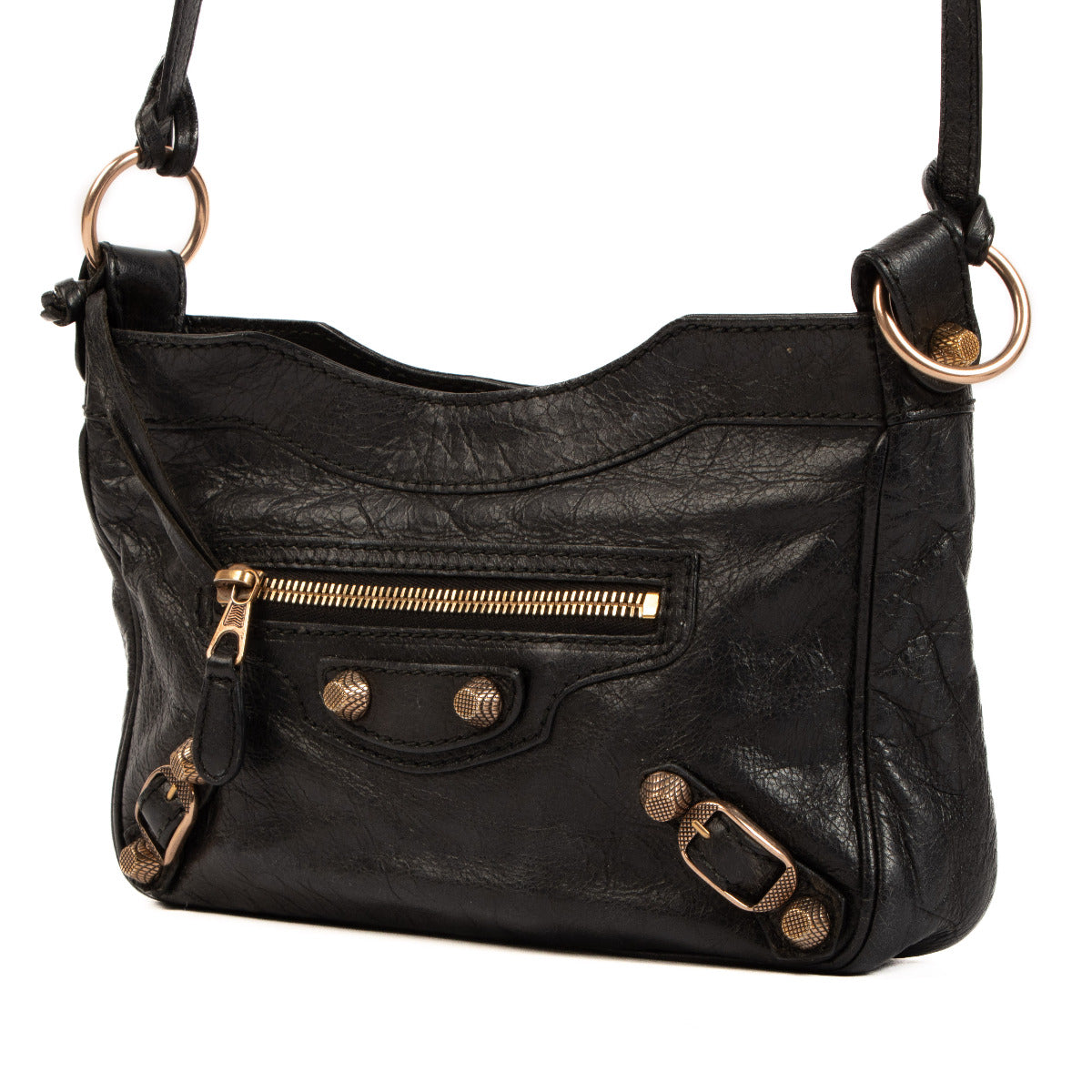 Are you looking for an authentic designer Balenciaga Classic Black Hip Crossbody Bag?