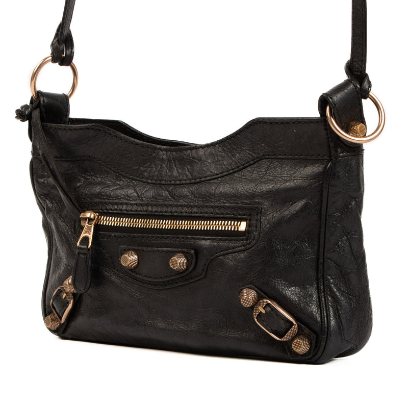 Are you looking for an authentic designer Balenciaga Classic Black Hip Crossbody Bag?