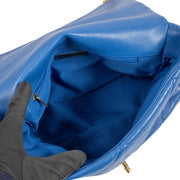 shop 100% authentic second hand Chanel Blue Shiny Lambskin Large 19 Bag on Labellov.com
