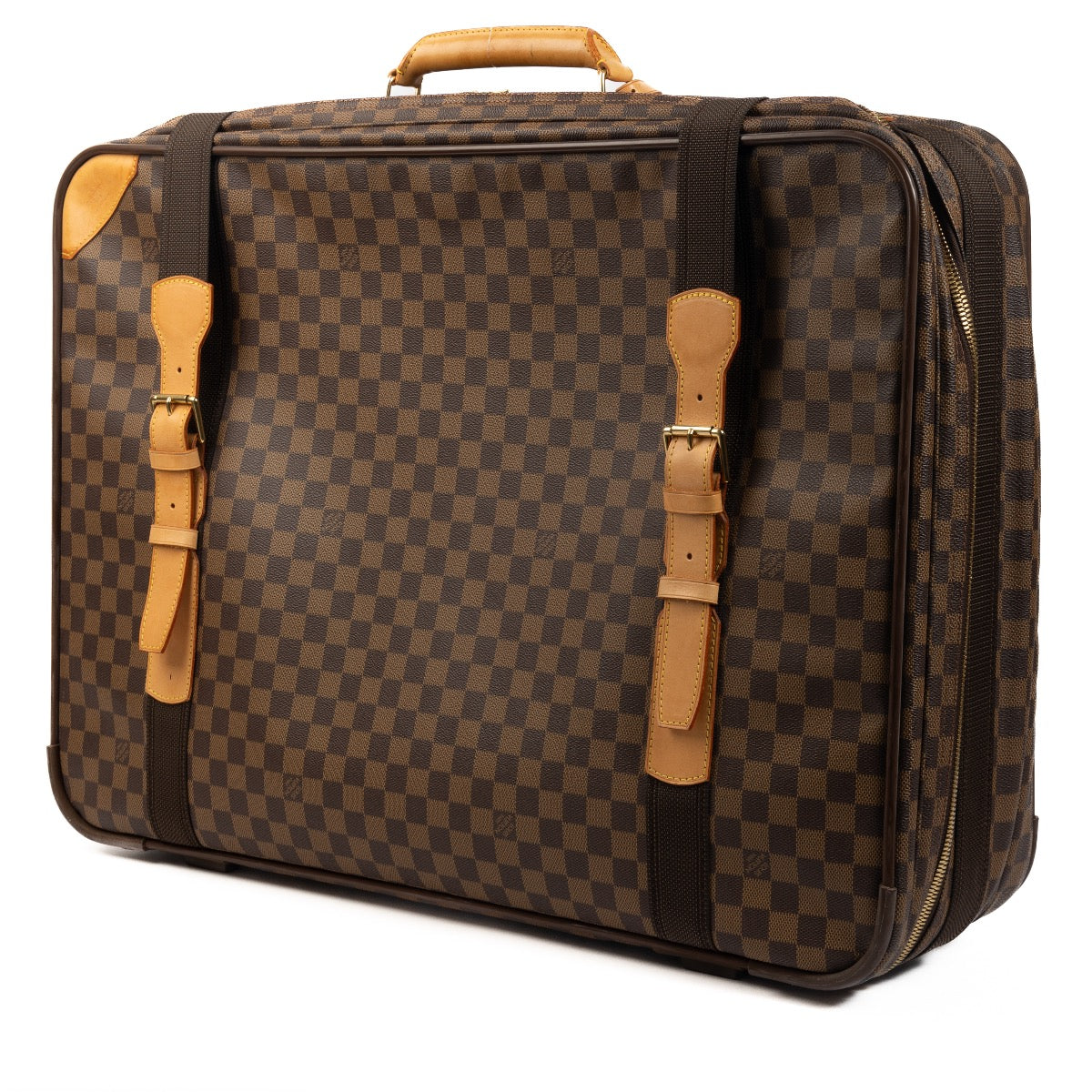 Shop 100% authentic second-hand Louis Vuitton Damier Ebene Canvas Travel Bag on Labellov.com