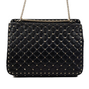 Shop 100% authentic second-hand Valentino Black Rockstud Top Handle on Labellov.com
