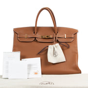 Hermès Birkin Gold 40 Togo GHW